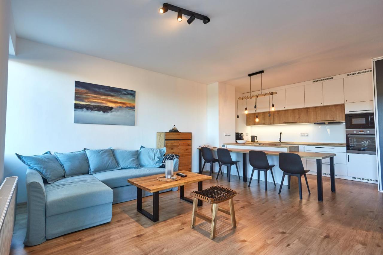 Mountain Apartments Klinovec Hexagon Лоучна-под-Кліновцем Екстер'єр фото
