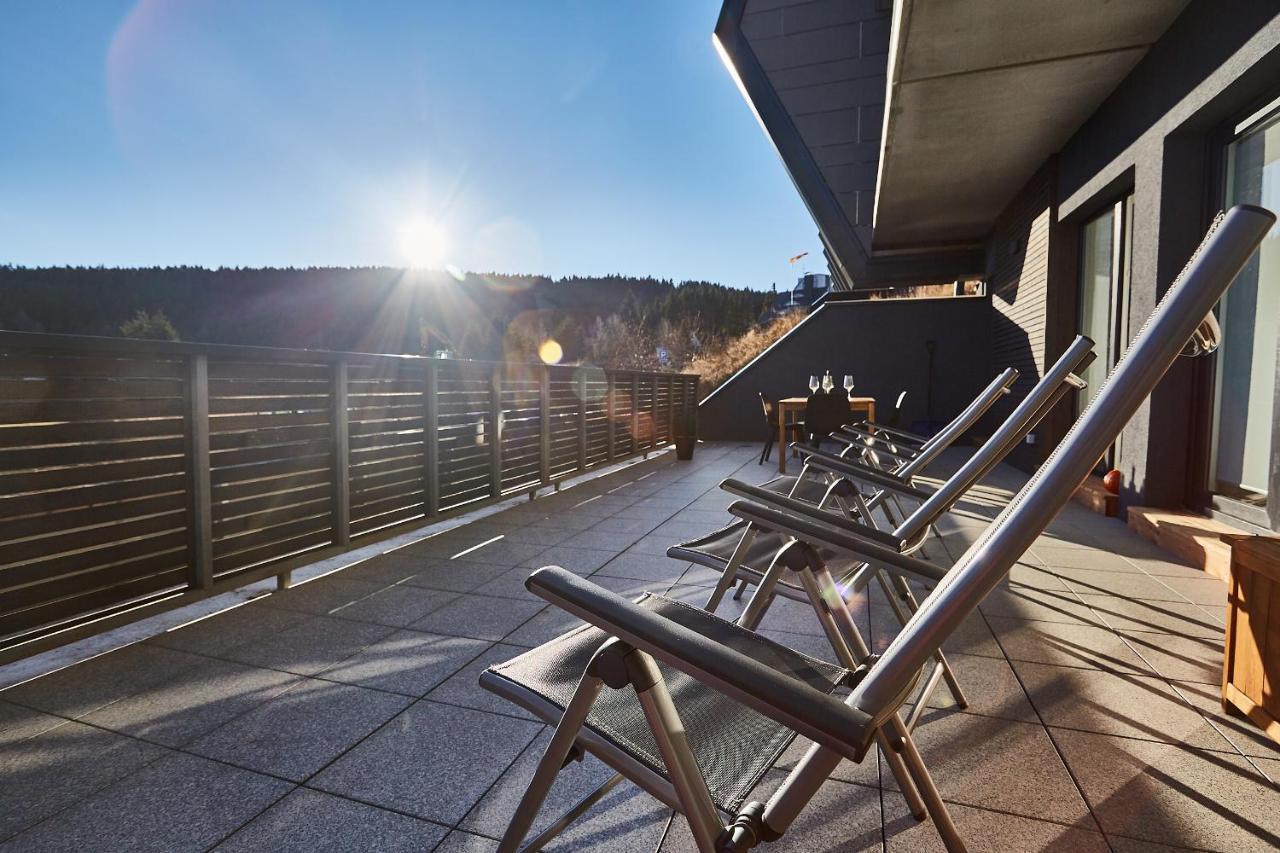 Mountain Apartments Klinovec Hexagon Лоучна-под-Кліновцем Екстер'єр фото