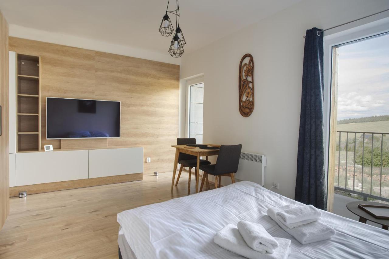 Mountain Apartments Klinovec Hexagon Лоучна-под-Кліновцем Екстер'єр фото