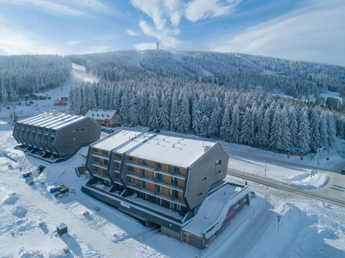Mountain Apartments Klinovec Hexagon Лоучна-под-Кліновцем Екстер'єр фото
