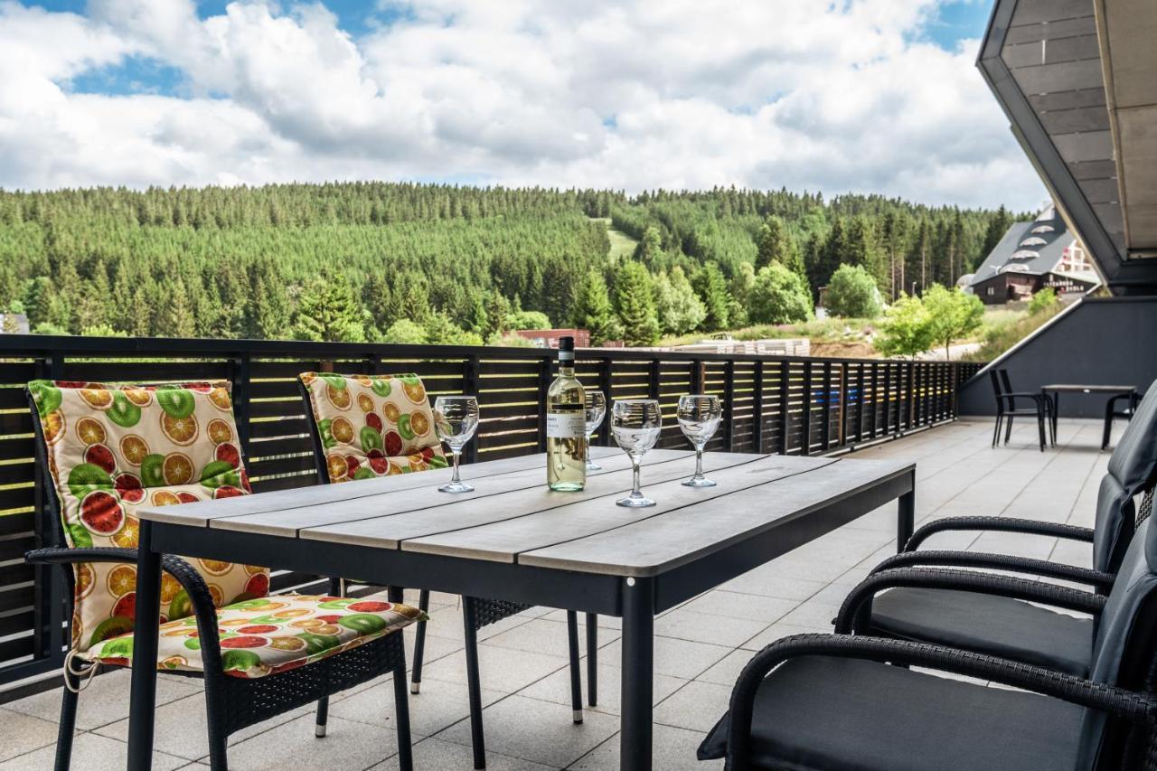 Mountain Apartments Klinovec Hexagon Лоучна-под-Кліновцем Екстер'єр фото