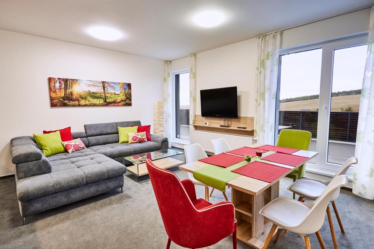Mountain Apartments Klinovec Hexagon Лоучна-под-Кліновцем Екстер'єр фото