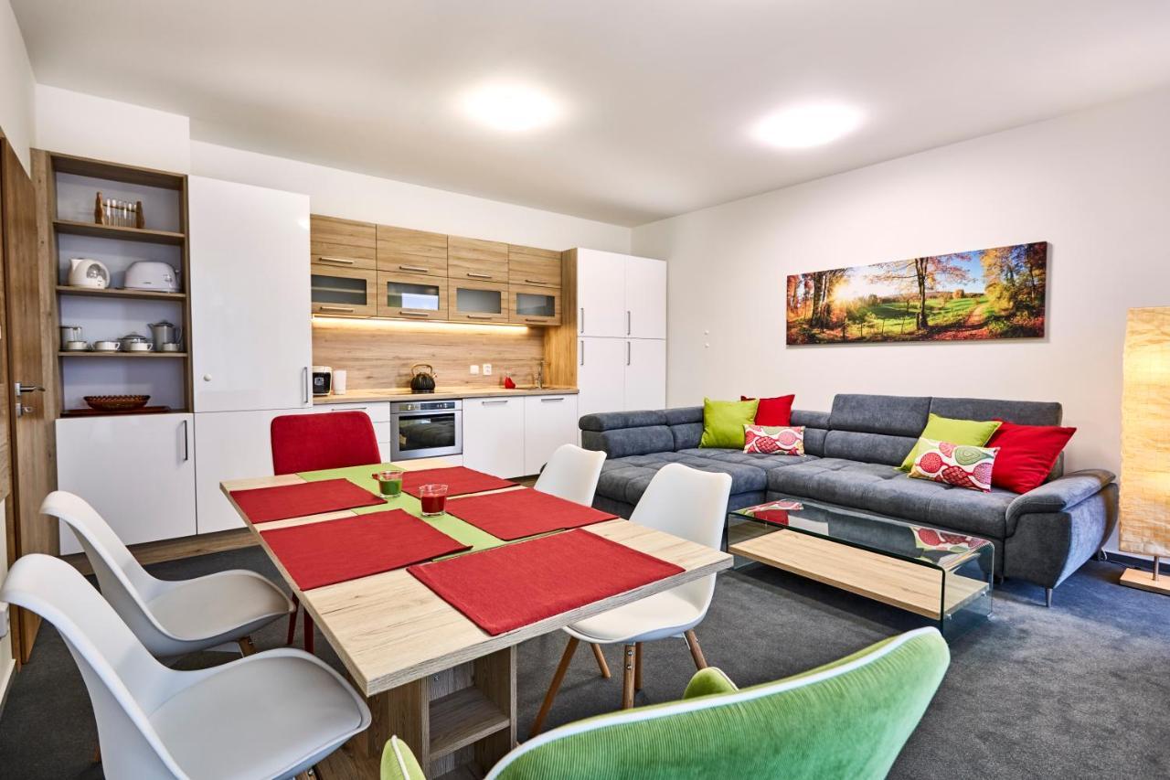 Mountain Apartments Klinovec Hexagon Лоучна-под-Кліновцем Екстер'єр фото